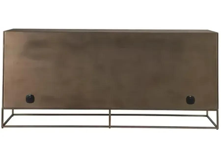 Fusion Credenza - Aged Brass - Gold