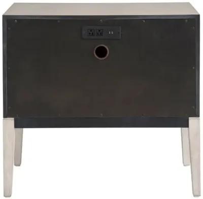 Kieran 2-Drawer Nightstand - Rolling Fog