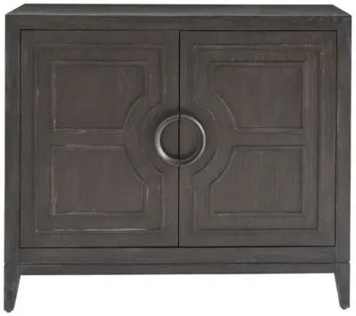 Kyna Two Door Accent Chest - Ravenwood - Black