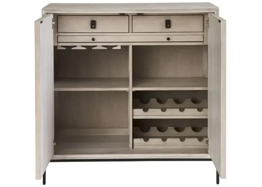 Haley Bar Cabinet - Rolling Fog