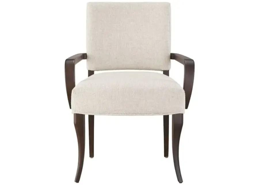 Dahlia Arm Chair Pair - Otter - Brown