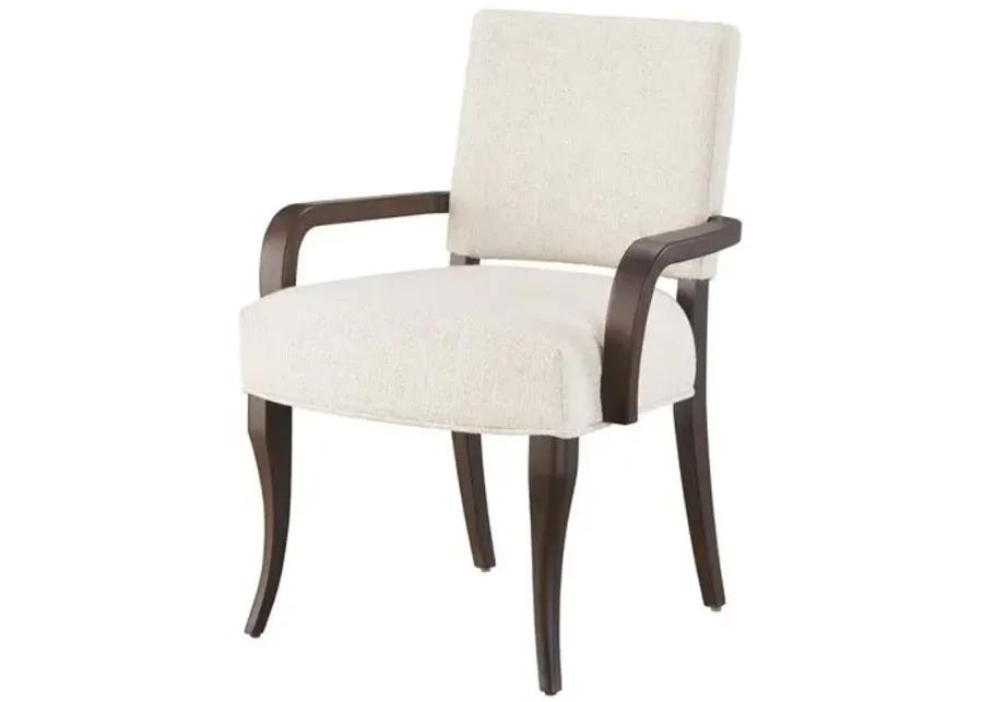 Dahlia Arm Chair Pair - Otter - Brown