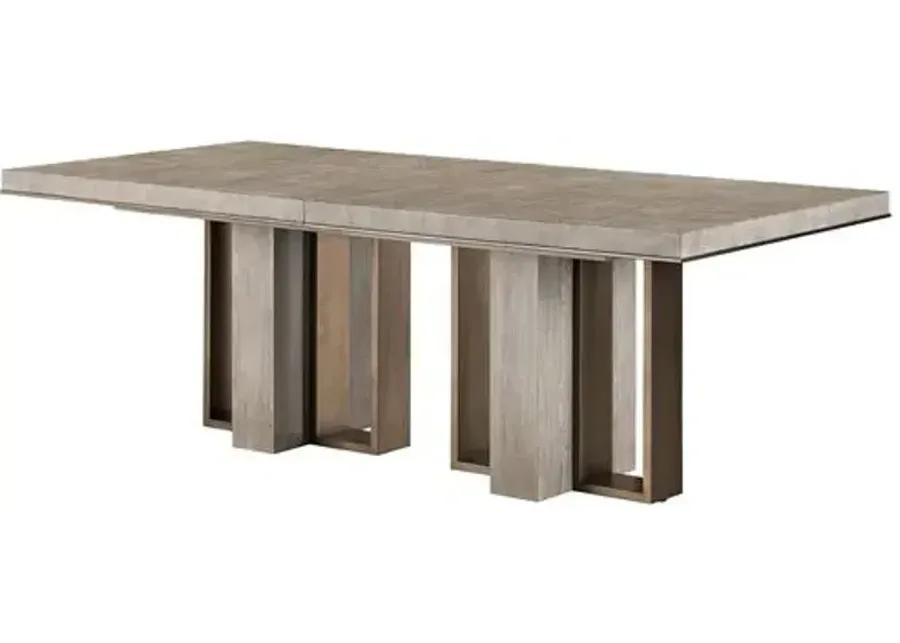 Del Monte Dining Table - Weathered Oak