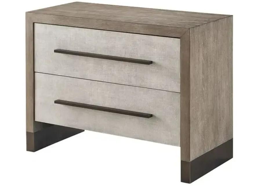 Vista Nightstand - Weathered Oak