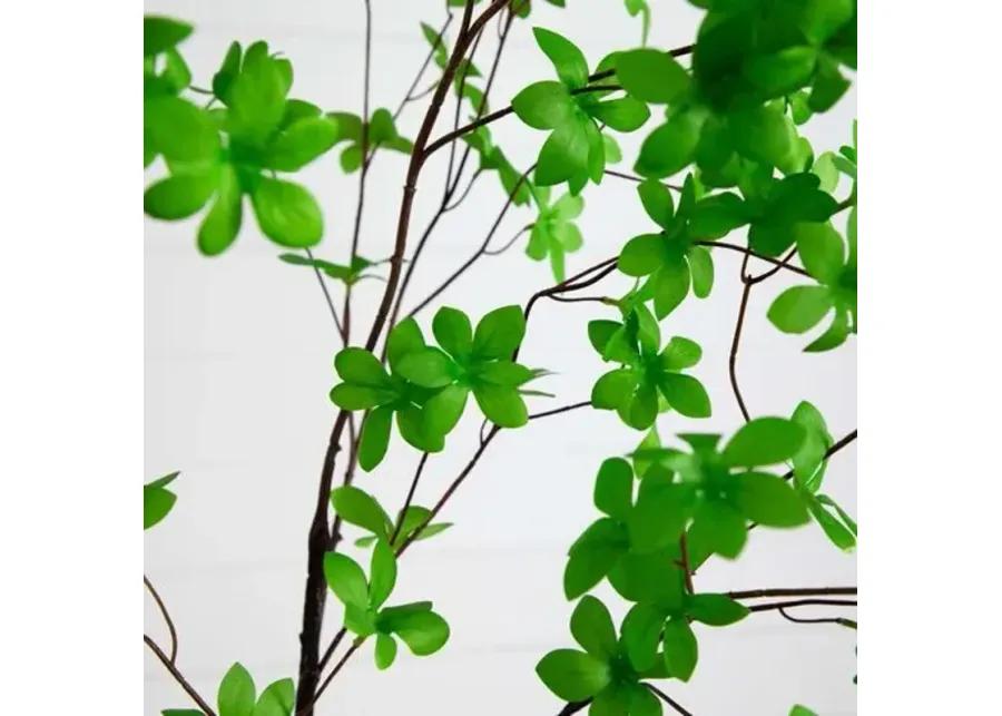 8ft. Artificial Minimalist Enkianthus Tree - Green