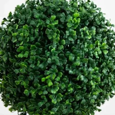 4ft. Artificial Triple Ball Boxwood Topiary Tree - Indoor/Outdoor - Green