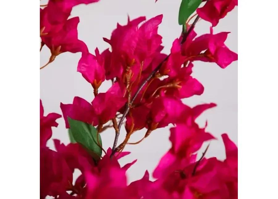 31in. Artificial Bougainvillea Arrangement in Vase - Pink