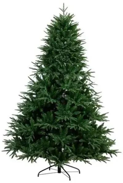 7ft. Pre-Lit Artificial Edmonton Fir Light Show Christmas Tree with Instant Connect Technology - Green