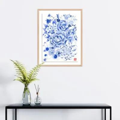 Gabby Malpas Blue Floral 2