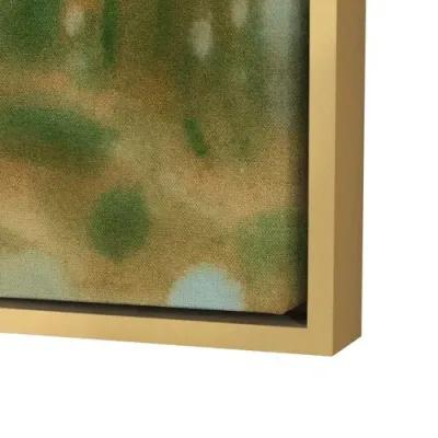 Laura Roebuck - Through the Forest 2 - Framed Canvas - Green