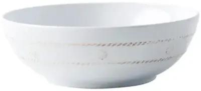 Set of 4 Berry & Thread Melamine Coupe Bowls - Whitewash - Juliska