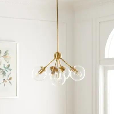 Erden 5-Light 18" Chandelier - Gold