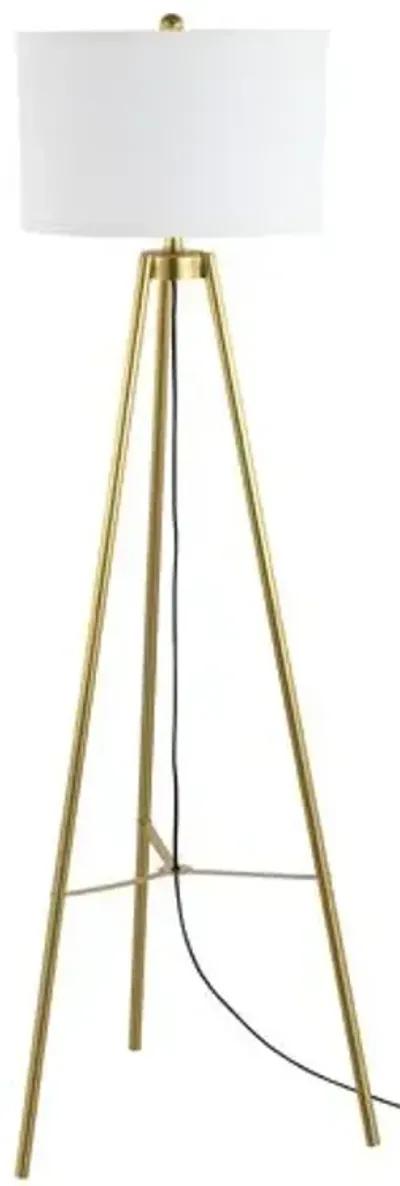 Rumie 61.5" Floor Lamp - Gold