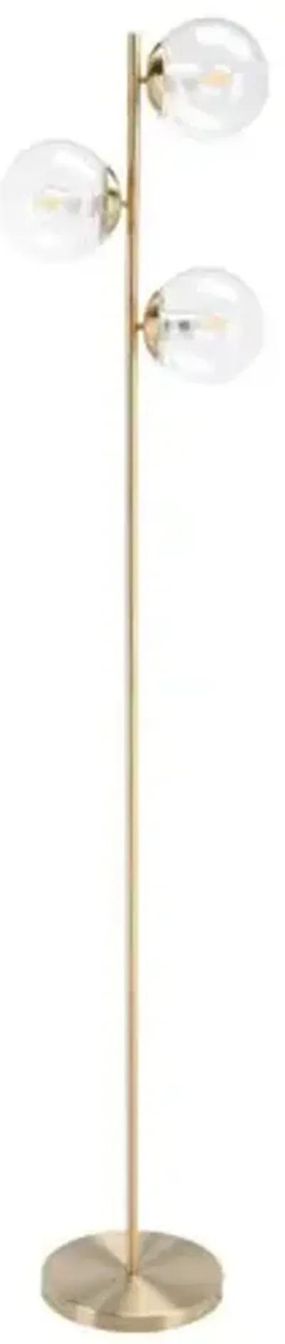 Mella 65" Floor Lamp - Gold