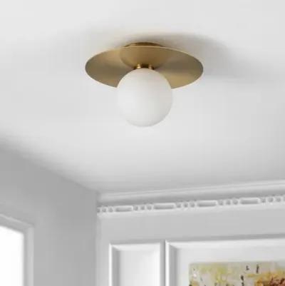 Rumour Globe Flush Mount - Gold