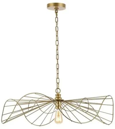 Kinny 28" Pendant - Gold