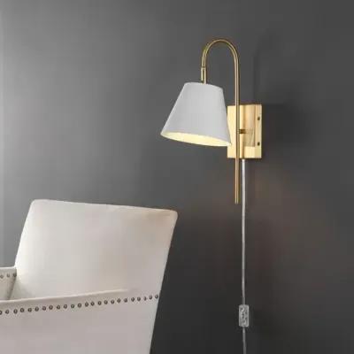 Brella 10.5" Plug-In Wall Sconce - Gold