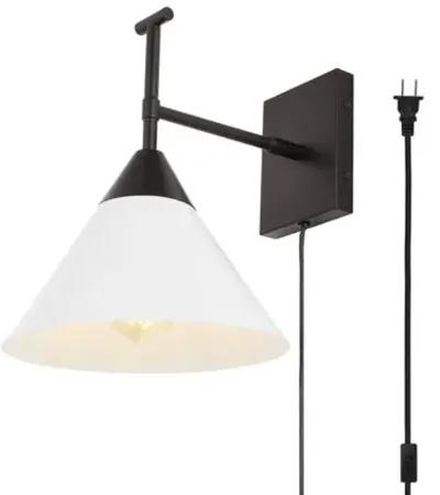 Melena 12.5" Wall Sconce - Black