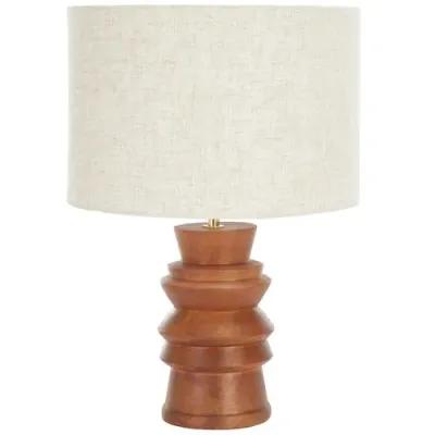 Denero 17" Table Lamp - Natural - Brown