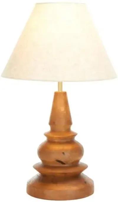 Nona 20" Table Lamp - Natural - Brown