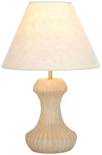 Kaius 18" Table Lamp - Off White - Ivory