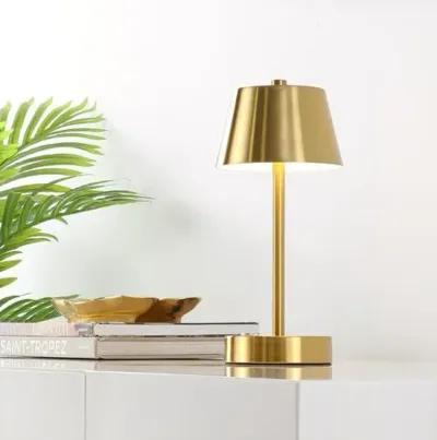 Drue Rechargeable Led Table Lamp - Gold