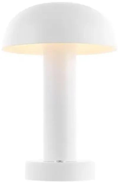 Alasdair Rechargeable Led Table - White