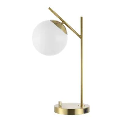 Deanie Globe Table Lamp - Brass - Gold