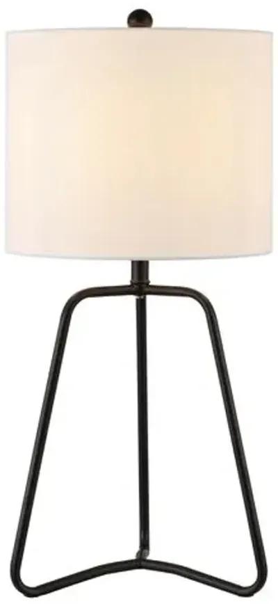 Tiva 20.25" Table Lamp - Black