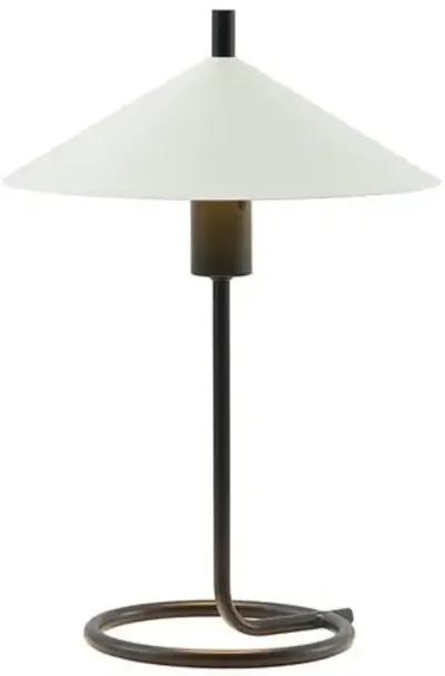 Kardi 17" Table Lamp - Black