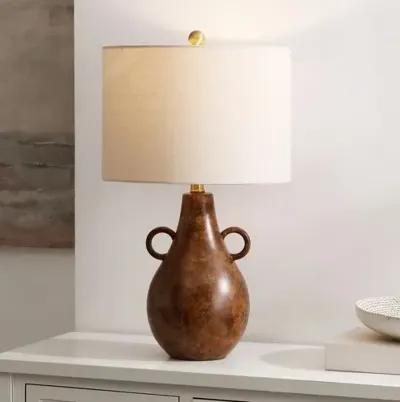 Sfen 24.5" Table Lamp - Antique Brown