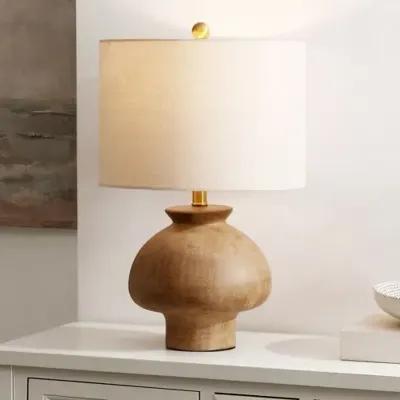 Fianna 23" Table Lamp - Light Brown