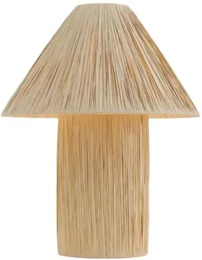 Christa 20" Table Lamp - Natural - Brown