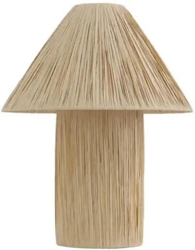 Christa 20" Table Lamp - Natural - Brown