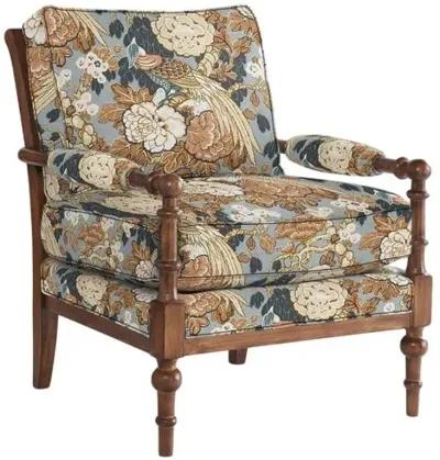 Lucy Exposed Wood Chair - Tilley Classic - Handcrafted - Multi