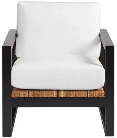 Broderick Exposed Wood Chair - Crypton Cotton - Handcrafted - Beige