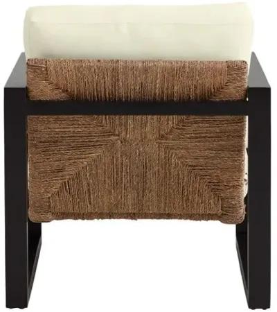 Effie Exposed Wood Chair - Crypton Linen - Handcrafted - Ivory