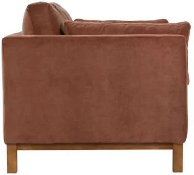 Apollo Velvet Sofa - Terracotta