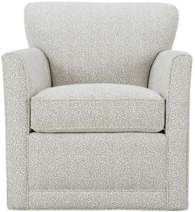 Scottie Square Swivel Chair - Velvet Wheat Dot