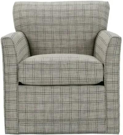 Scottie Square Swivel Chair - Plaid