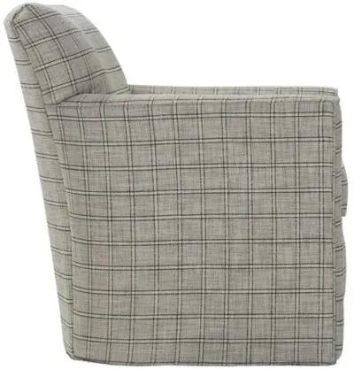 Scottie Square Swivel Chair - Plaid