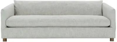 Mabel Curved Back Sofa - Platinum Boucle