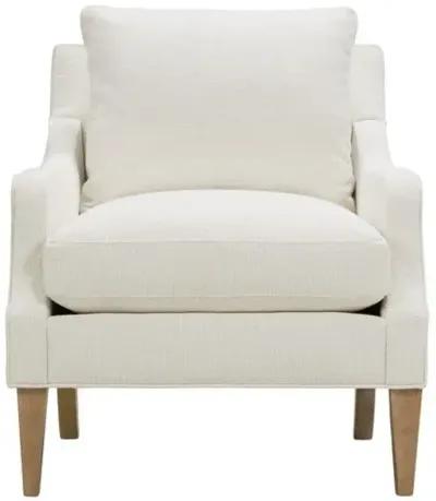 Naya Accent Chair - Chalk White, Comfortable, Durable