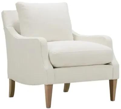 Naya Accent Chair - Chalk White, Comfortable, Durable