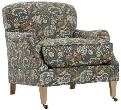 Leo Accent Chair - Midnight Floral, Comfortable, Durable