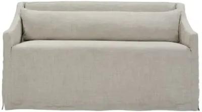 Charli Slipcover Dining Banquette - Beige