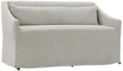 Charli Slipcover Dining Banquette - Beige