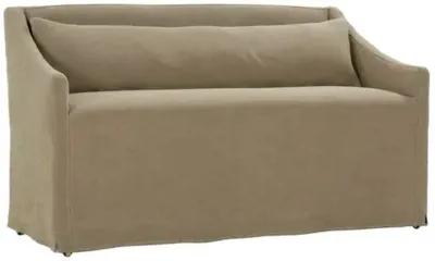 Charli Slipcover Dining Banquette - Beige