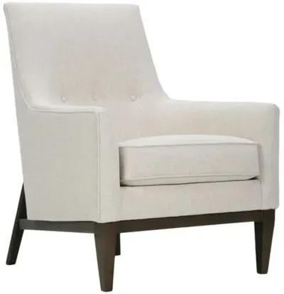 Zoya Accent Chair - Ivory, Comfortable, Durable