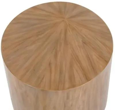 Bradford Round End Table - Palomino - Brown